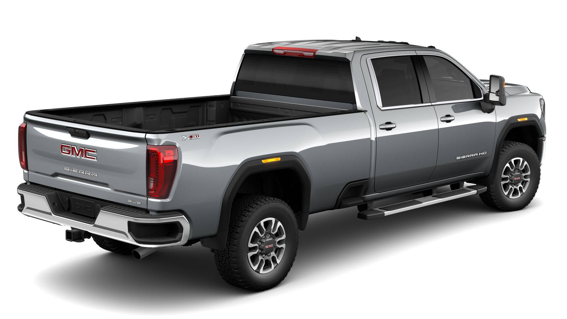 2026 GMC Sierra 2500 HD — rear three-quarter view