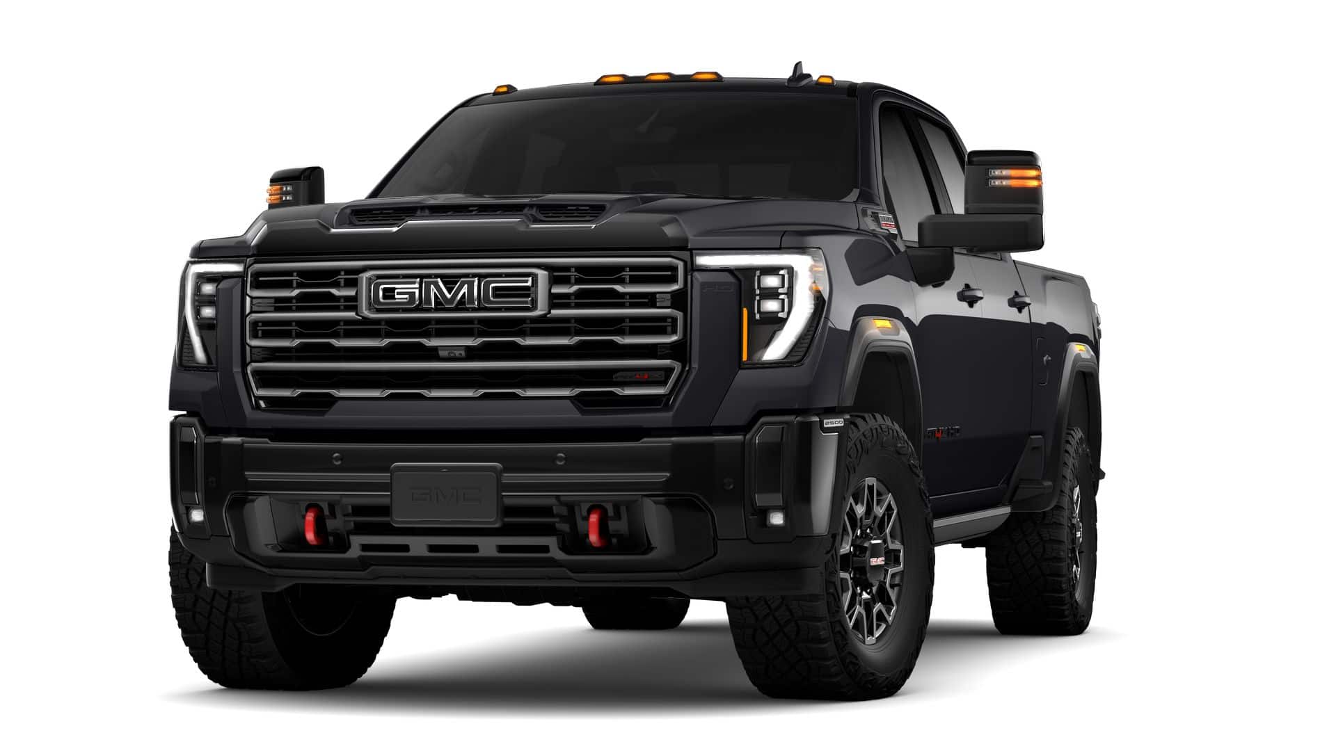 2026 GMC Sierra 2500 HD AT4X in Titanium Rush Metallic — front three-quarter view